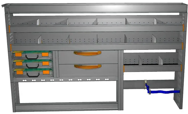 Preview: Fahrzeugeinrichtung-Opel-Vivaro-L2-25219021LS1942-001_Bild2